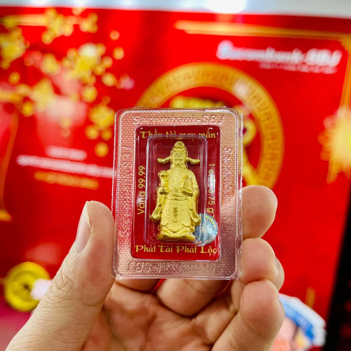 Miếng vàng Thần Tài giá bao nhiêu 1 chỉ? Cập nhật giá hôm nay
